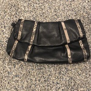 Jessica Simpson black clutch